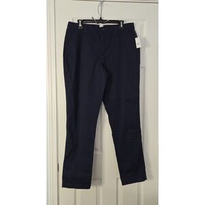 Gap  Womans New Khaki Pants Size 12 Tall Blue
